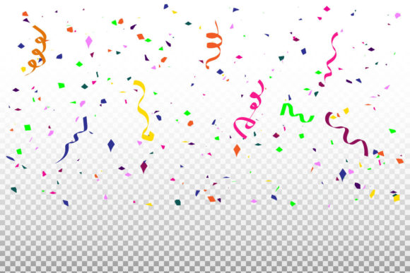Download Realistic Falling Confetti Background - Confetti Collection