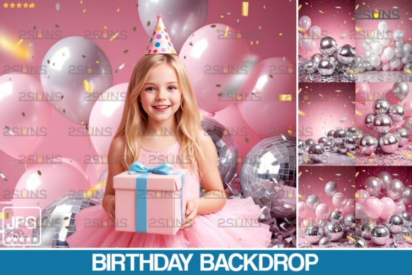 Download Birthday Confetti Studio Backdrop - Confetti Collection